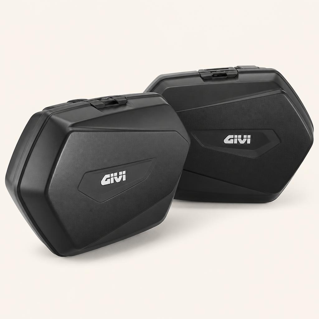 Touratech Pair of 38L aluminium panniers with rack for sale in Galway